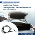 thumbnail image 2 of Unique Bargains Trunk Lid Release Cable for Honda Accord 2008-2012 Fuel Filler Door Door Release Cable No.74880TA0A01, 2 of 6
