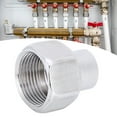 thumbnail image 1 of Domqga Connecteur Fileté, 1/2 Po NPT Femelle à 1 Po NPT Femelle Raccord de Raccord de Raccord Hexagonal Raccords de Raccord de Raccord, Raccord de Tuyau, 1 of 8