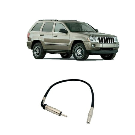 Jeep Cherokee Antenna - Jeep Grand Cherokee 2002-2007 Factory to Aftermarket Radio Antenna Adapter