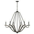 thumbnail image 4 of 6 Light Chandelier In Farmhouse Style-38.5 Inches Tall And 43 Inches Wide     -Traditional Installation Capital Lighting 447662Ck, 4 of 7