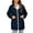 Navy, variant on Cardigan Sweaters for Women Hemlock Female Solid Color Hooded Sun Clothing Jacket Lightweight Close Fitting Sports Outdoor Long Sleeve Zipper Jacket Sweater