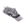 thumbnail image 4 of XIAOCHA Womens Paisley Printed Visor Hat Adjustable Breathable Headscarf Hat Sun Protection Sun Cap,Grey, 4 of 5