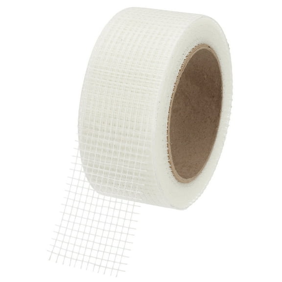 Uxcell Drywall Repair Mesh Tape, Fiberglass Repair Patch Self-Adhesive 2 Inch x 82 Feet
