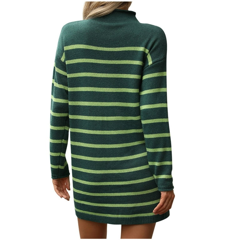 slim fit dress slacks Black&White 1950s Striped Fluorescent Green Lace Dress main image 0