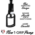 thumbnail image 4 of LeLuv EasyOp Vibrating Penis Pump | Black 2.25" x 9" Cylinde with Black Silicone Sleeve | Black Tgrip Handle Premium Smooth Silicone Hose, 4 of 11