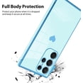 thumbnail image 3 of for Samsung Galaxy S23 Ultra 5G Case Heart Plating Electroplate Luxury Elegant Case Camera Protector Soft TPU Shockproof Protective Corner Back Cover Galaxy S23 Ultra 5G Case -Blue, 3 of 6