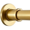 thumbnail image 1 of Barra de cortina de ducha BRIOFOX ajustable 45-163 cm de acero inoxidable, 1 of 7