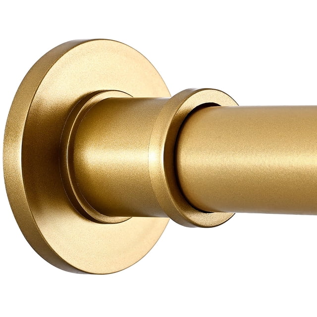 Barra de cortina de ducha BRIOFOX ajustable 45-163 cm de acero inoxidable