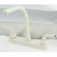 thumbnail image 4 of Empire Brass Faucet U-YBB800RSB Ultra Line; Used For Kitchen; Single Piece 8 Inch Deck-Mount; High-Rise Spout; 2 Teapot Handle; Biscuit/Plastic, 4 of 4