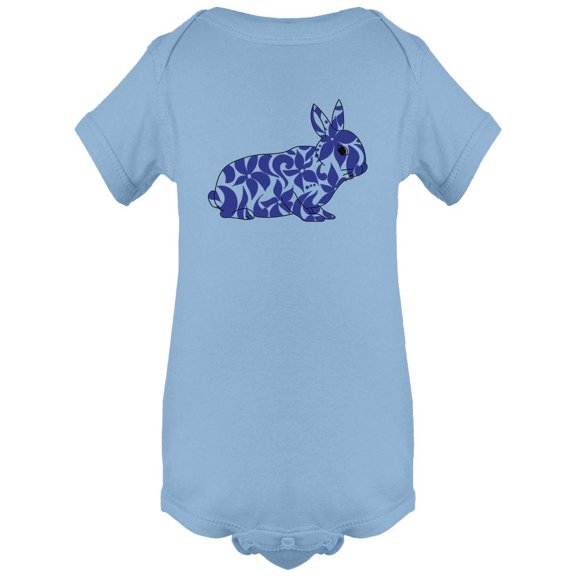 Rabbit Outline Design Bodysuit Infant -Image by Shutterstock,  6 Months