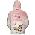 thumbnail image 2 of Every Fart is Love Note Maine Coon Guilty Face Happy Valentine's All Over Print 3D Hoodie Unisex Merch Hoodies Cat Lover Kitten Owner Gifts - 01016, 2 of 6