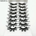 thumbnail image 4 of 8 Pair 3-D Artificial False Eyelashes, Natural long, Semi-Handmade for Women and Girls, 4 of 39