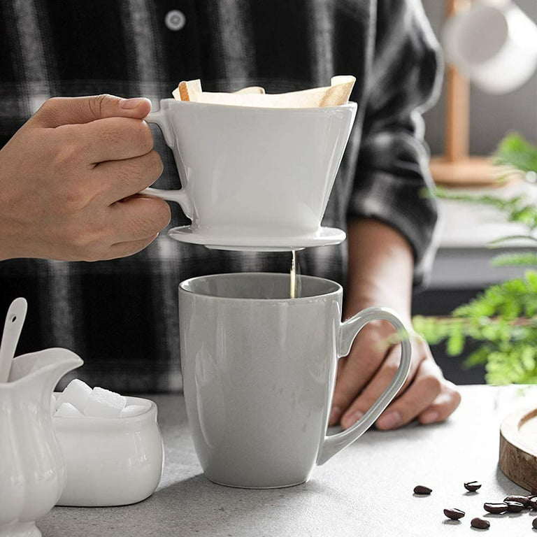 Ceramic Coffee Dripper Non Electric Pour Over Coffee Maker