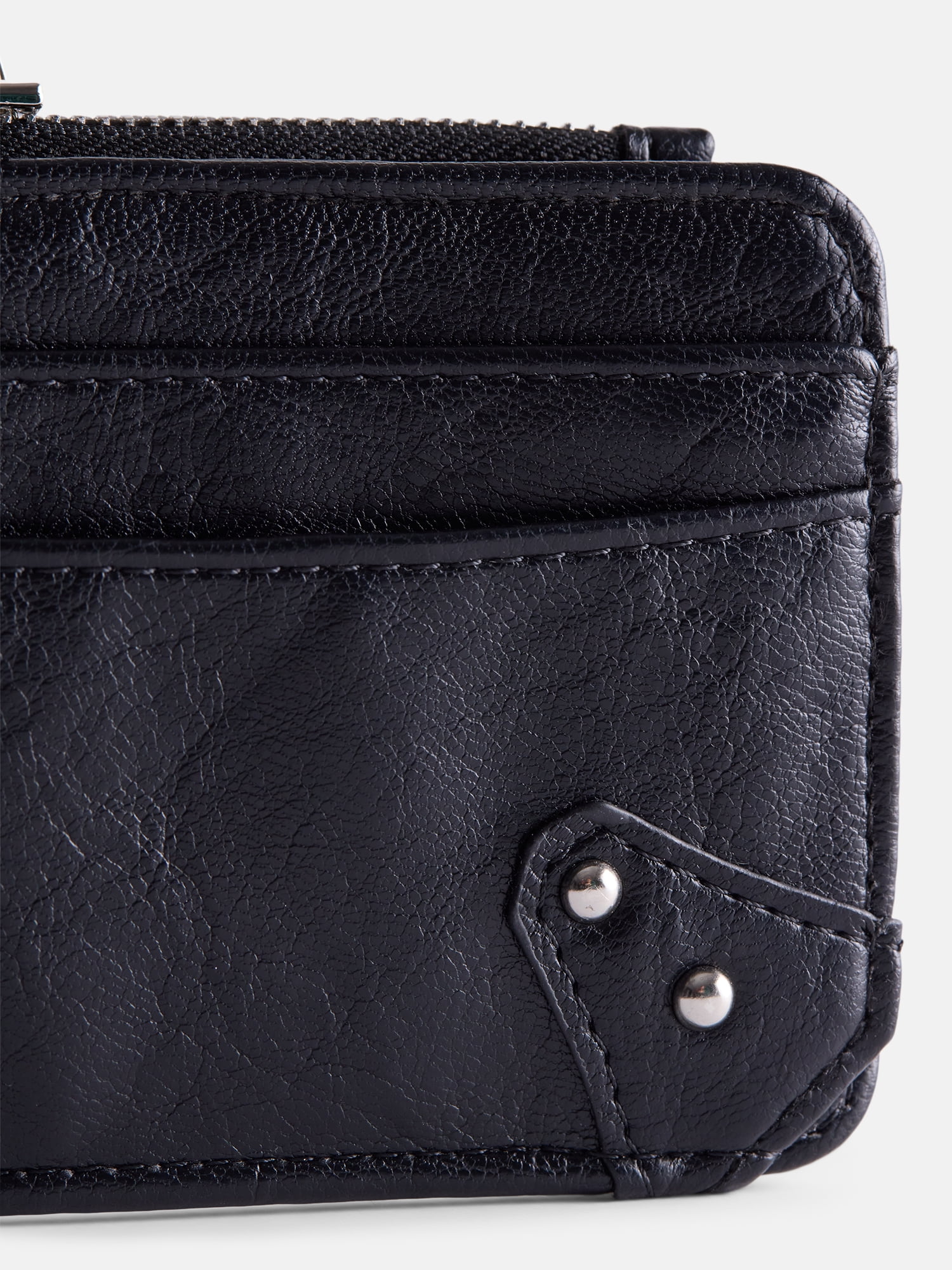 No Boundaries Women's Cardholder Wallet, Black