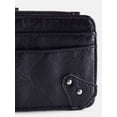 thumbnail image 3 of No Boundaries Women's Cardholder Wallet, Black, 3 of 4