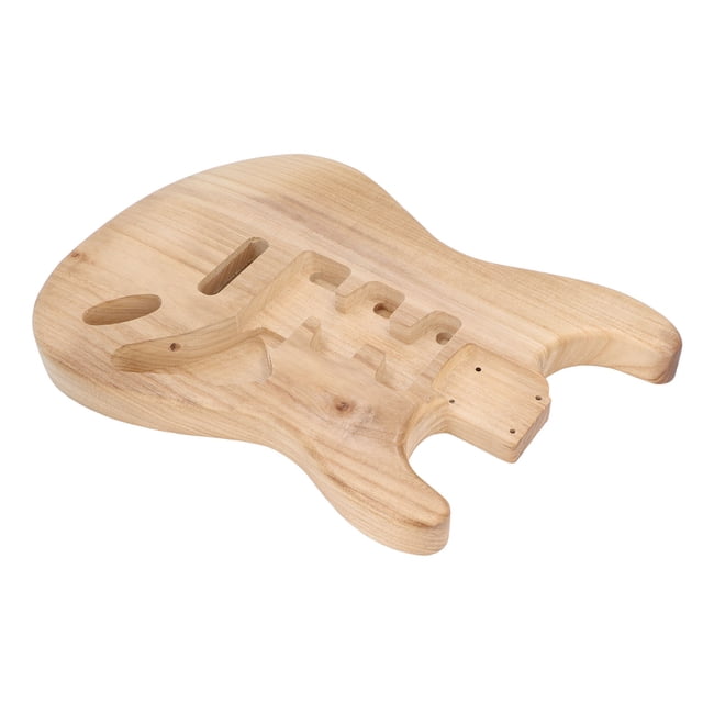 Electric Guitar Body, Unfinished Guitar Body Lightweight Easy Neck Installation for SSH Style Guitars Making