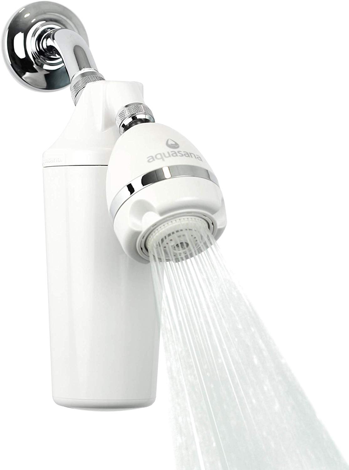 Aquasana Shower Water Filter System W/ Handheld Massaging Filters Over 90% Of 