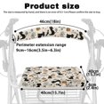 thumbnail image 6 of HELLHERO Halloween Rollator Seat Back Cover Rollator Seat Covers & Easy to Clean Washable Quick Installation for Elder, 6 of 7
