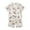 Beige, variant on Summer Girl Pajamas Kids Toddler Baby Girl Pajamas Set Girls Roller Preppy Button Down Shorts Summer Pjs (Purple,Size 6-12 Months)