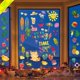 thumbnail image 3 of Pegatinas de ventana ventana, para , puerta de cristal, primavera, oficina, suministros para de cumpleaños Fanmusic Pegatinas de ventana, 3 of 4
