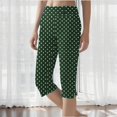 thumbnail image 2 of Bovemsi Women's Tummy Control Biker Shorts Pants High Waisted Crop Work Summer Casual Point Slacks Yoga Dress Pant Workout Athletic Leggings, 2 of 6