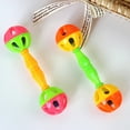 thumbnail image 5 of Ludlz Parrot Double Rattle Funny Bird Rattle Bird Bite Toy Hollow Double-Head Bell Ball Rattle Bite Chew Interactive Toy, 5 of 6