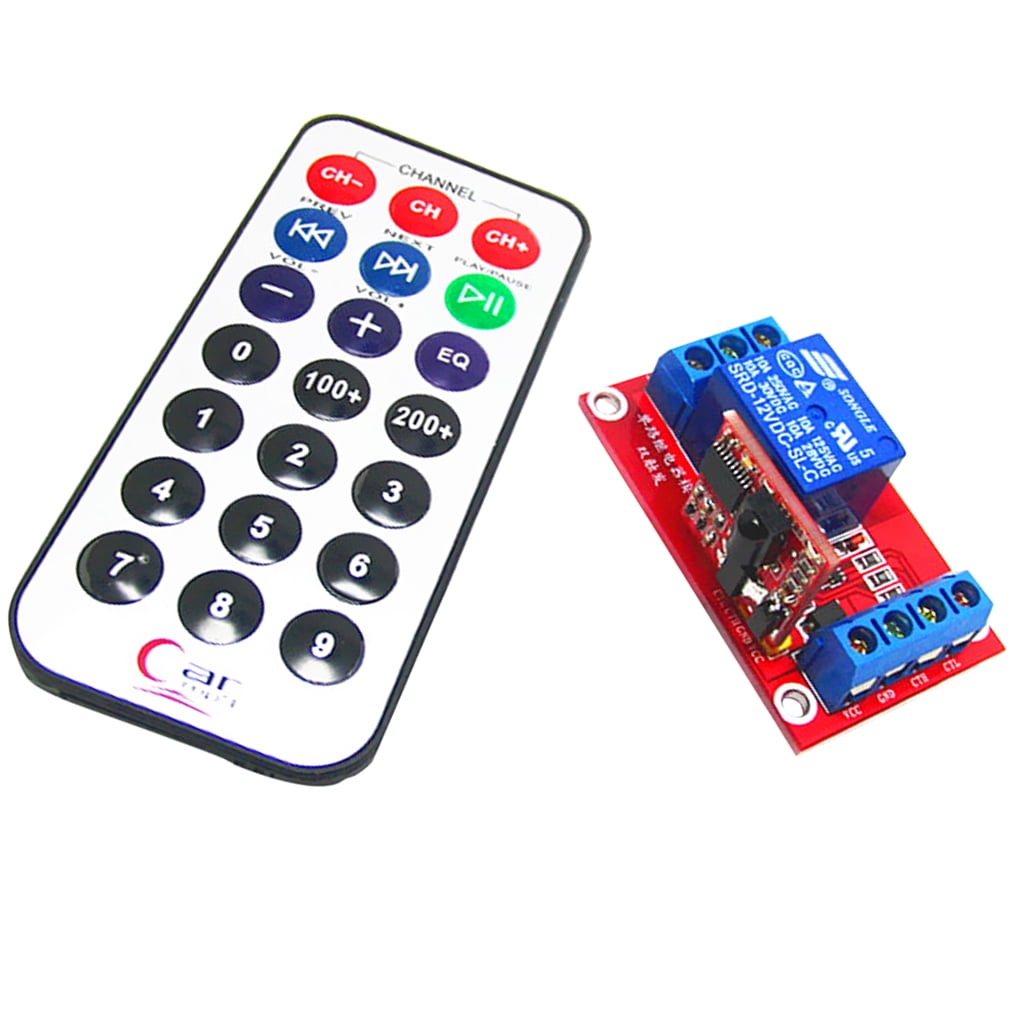 3V One Channel 1CH IR Infrared Remote Control Switch Relay Self-lock Module 