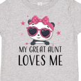 thumbnail image 4 of Inktastic Panda My Great Aunt Loves Me Boys or Girls Toddler T-Shirt, 4 of 5
