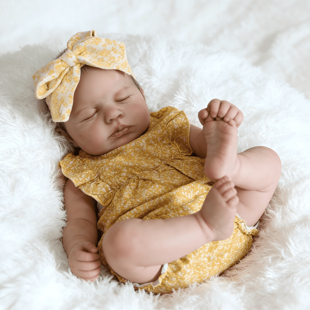 Dayoff Kids Lifelike Reborn Baby Dolls - 19 Inch Realistic Baby Doll (No Accessories) For Kids Age 3+