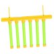 thumbnail image 1 of Juego de atrapar palos, juego de coordinación mano-ojo, divertido, juguete familiar, juguete de entrenamiento de reacción de palos que caen para niños Amarillo, 1 of 10