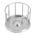 thumbnail image 4 of Kozecal Tortoise Feeding Basin, Stainless Steel Tortoise Feeder Integrated Molding Rustproof Reasonable Round Railing Shape For Home For Pet Store, 4 of 8