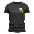 thumbnail image 3 of COSFO Crew Neck Shirts for Men Workout St Patricks Day Short Sleeve Cotton Basic Tops Pullover Loose Fit Breathable Mens Graphic Tees, 3 of 4