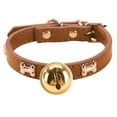 thumbnail image 1 of Fairnull Pet Collar Adjustable Wear-resistant Soft Bone Patterns Pet Cat Dog Bell Collar Pet Supplies, 1 of 10