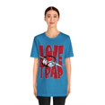 thumbnail image 3 of Love is a Trap Graphic Tee - Anti Valentine Alternative Love Paradox Shirt, 3 of 4