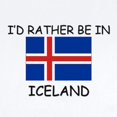 thumbnail image 2 of CafePress - I'd Rather Be In Iceland Infant Bodysuit - Baby Light Bodysuit, Size Newborn - 24 Months, 2 of 4
