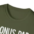 thumbnail image 3 of Step Dad Fathers Day Bonus Dad gift from family Unisex T-Shirt, 3 of 4