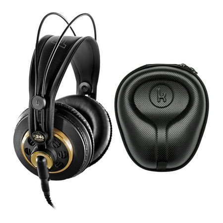 UPC: 0040962871720 | AKG K 240 Studio Professional Semi-Open Stereo Headphones with Headphone Case