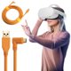 thumbnail image 2 of Cable De Carga Compatible Con Oculus Quest 2 Vr Usb A A Tipo C 3.1 Gen 1 Cable De Carga Tipo-C Cable De Datos Yuarrent EL015855-00, 2 of 5