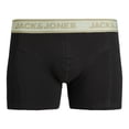 thumbnail image 3 of JACK&JONES Boxers para hombre, paquete de 5 - JACWESLEY SOLID TRUNKS 5 PACK, algodón elástico Negro 2XL (XX-Large), 3 of 4
