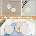 thumbnail image 3 of IDEANATEGRATE 50Pcs Wood Circles For Carving Beige 2 75In Unfinished Wooden Plates Round, 3 of 7