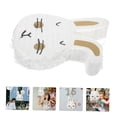 thumbnail image 3 of OULII Easter Bunny Head Pull String Pinata for Party Decoration with Assorted Colors and Premium Paper, 3 of 7