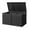 Black, variant on LIVIZA 88 Gallon Outdoor Patio Storage Box, Patio Wicker Storage Bench, Waterproof Storage Container,Gray