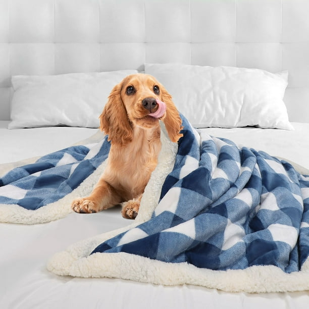 Unique Bargains Sherpa Fleece Throw Blanket Soft Warm Thick Fuzzy Microfiber Plush Plaid Flannel Blankets And Throws For Couch Sofa Other Throw 50 X6