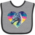 thumbnail image 3 of Inktastic Dragon Lover Mythical Fantasy Girls Baby Bib, 3 of 4