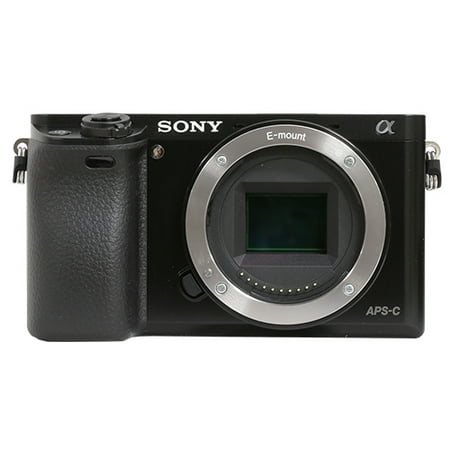 Sony Alpha a6000 Mirrorless 24.3MP Digital Camera Body Black