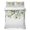 white, variant on Full Quilt Set 78''x90'', Blue Coastal Lightweight Summer Bedspread Coverlet Set with 2 Pillow Shams, Summer Ocean Waves Ombre Sea Starfish Breathable All Season Quilt Bedding for Bedroom/Guest Room