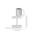 thumbnail image 5 of kkbbma under $5 Toothbrush Holder for Bathrooms with Cup, Toothbrush Organizer for Bathroom Countertop, Toothbrush Holder Toothbrush Storage for Shower, 5 of 9