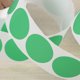 thumbnail image 4 of 2 rollos de etiquetas autoadhesivas para fiestas y banquetes (verdes), 4 of 7