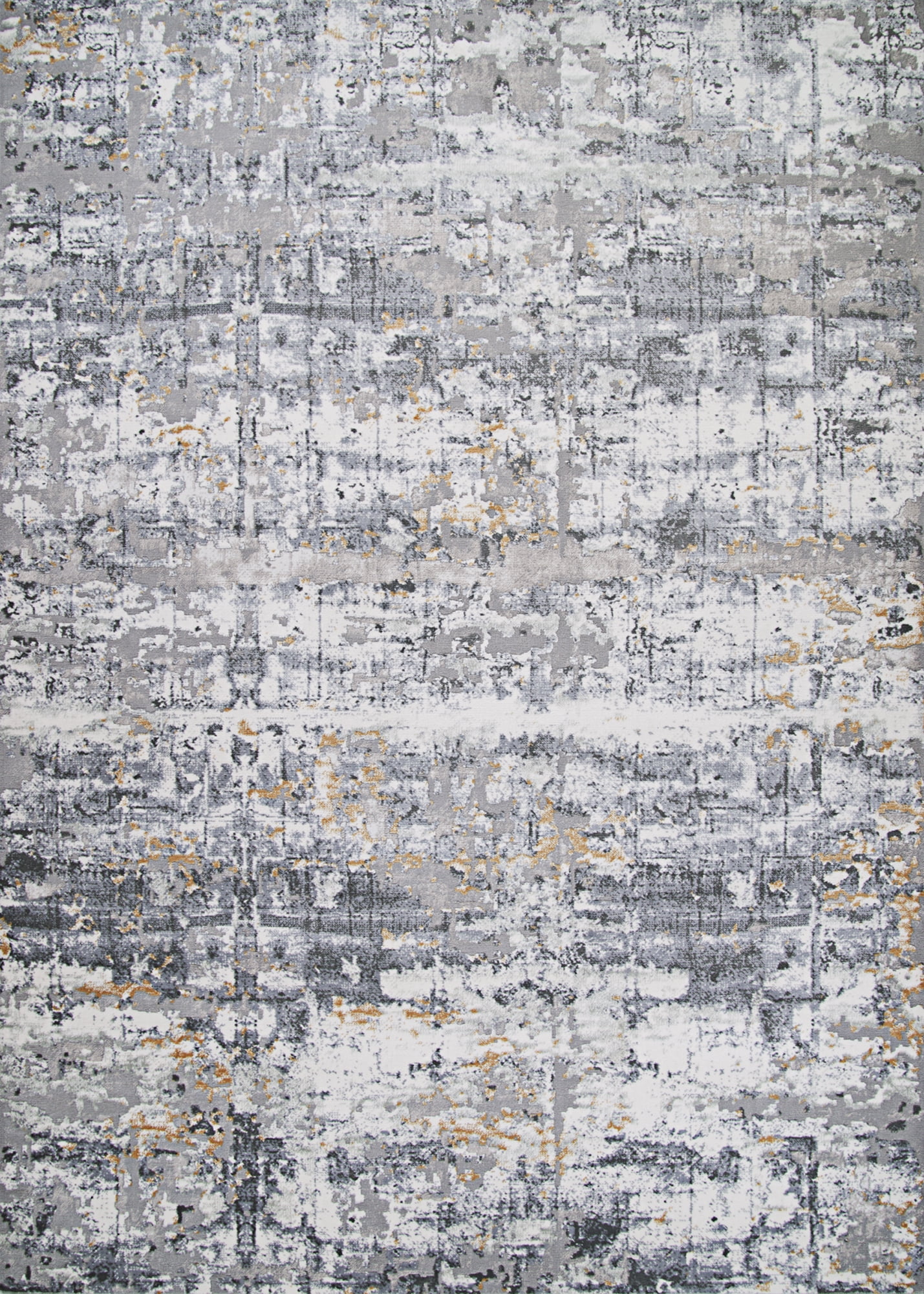 Couristan Lampas - Silver/Cream 2'7"X7'10", Area Rug