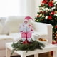 thumbnail image 4 of Fiudx Muñeco de Papá Noel, Decoración Navideña, Decoración de Mesa Festiva, Perfecto para El Hogar o La Oficina, Adornos para Fiestas Navideñas, Idea de Regalo Encantadora, Tamaño 40 X 18 Cm, 4 of 5